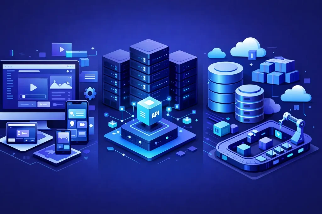 Full stack software development company building scalable web and mobile applications
